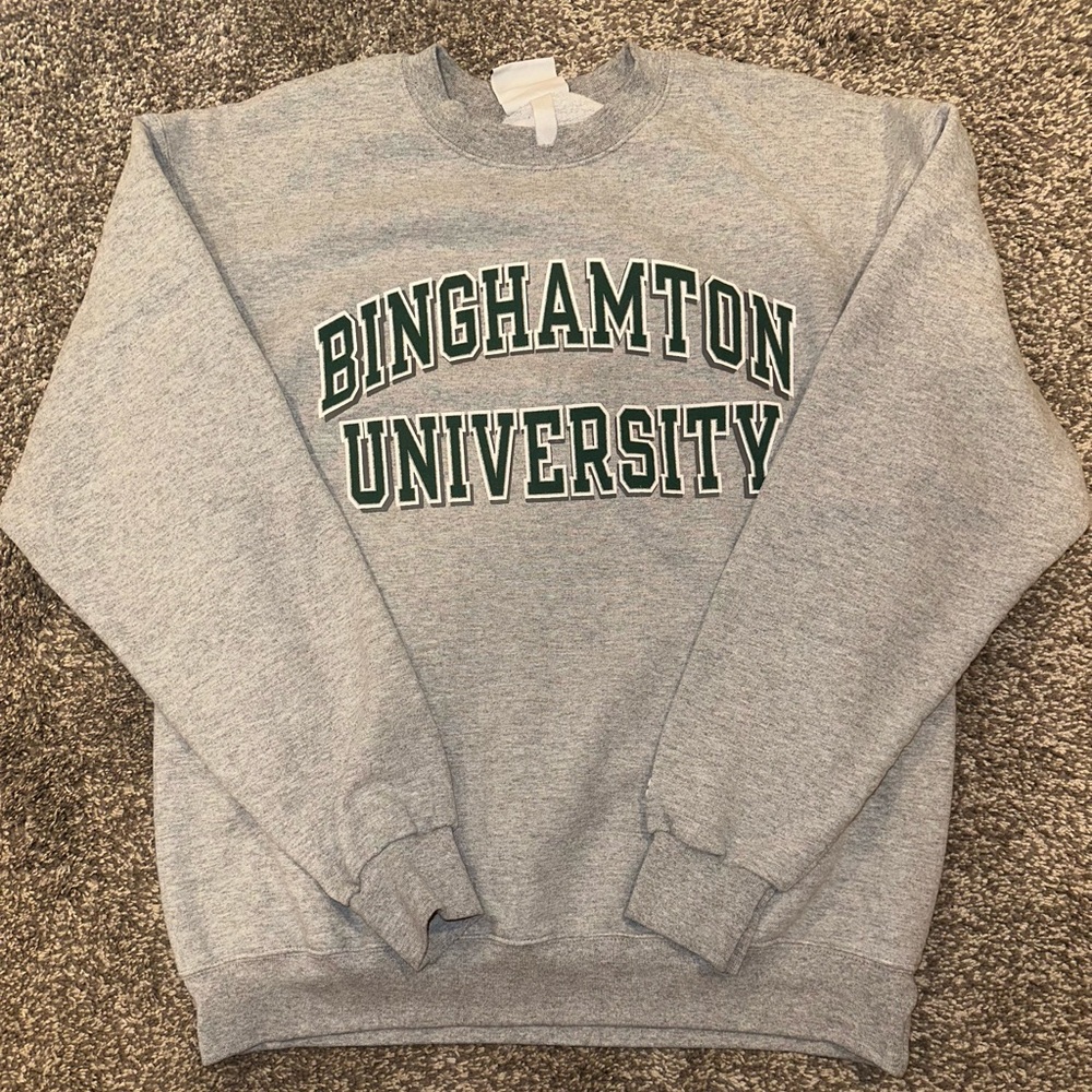 Binghamton University Champion Sweatshirt, Size Large